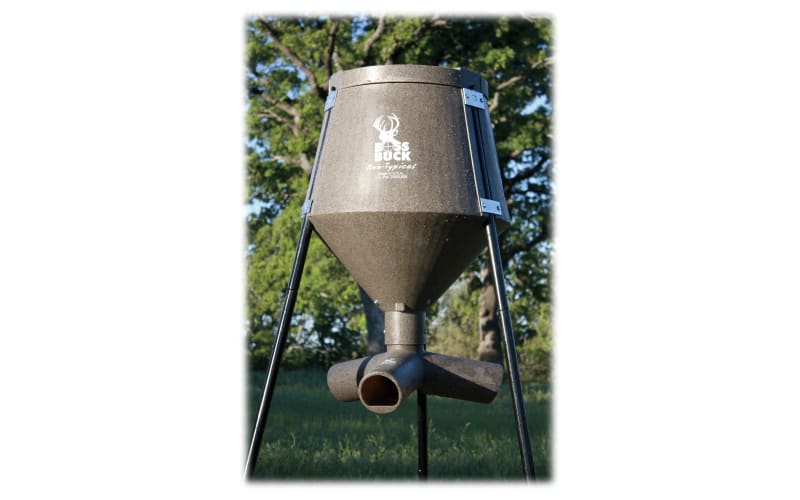 Boss Buck All In Gravity/Protein Tripod Game Feeder 200-lb. Capacity