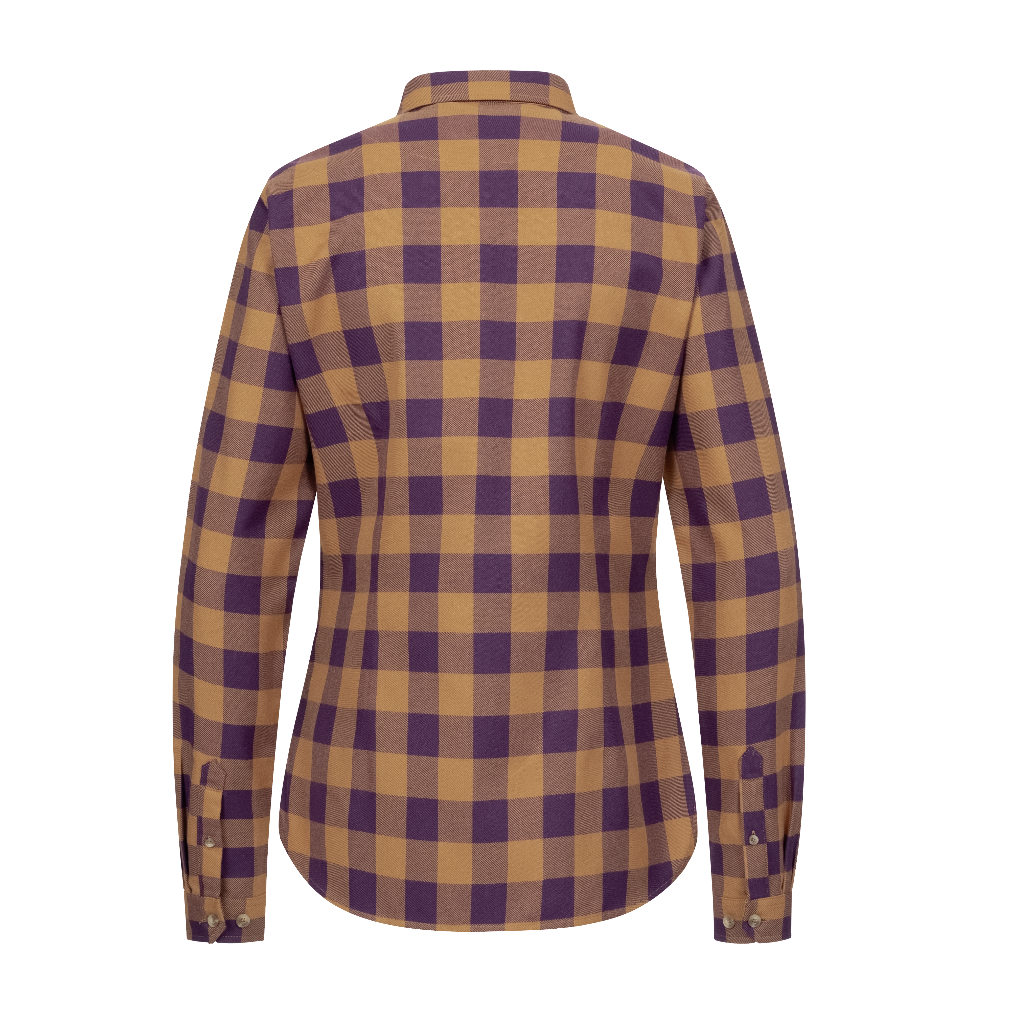 Charlotte - Blouse - Olive/ Red Checkered