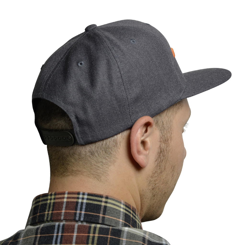 Classic Snapback Cap - grey