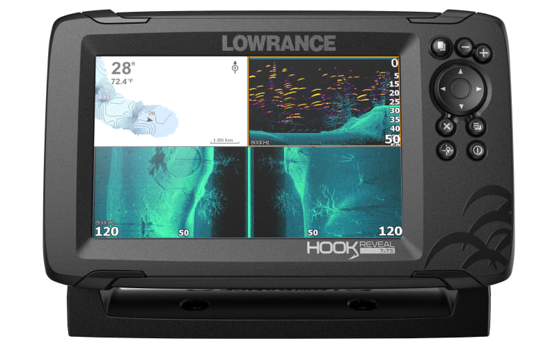 Lowrance HOOK Reveal 7 Fish Finder - 7x Tripleshot