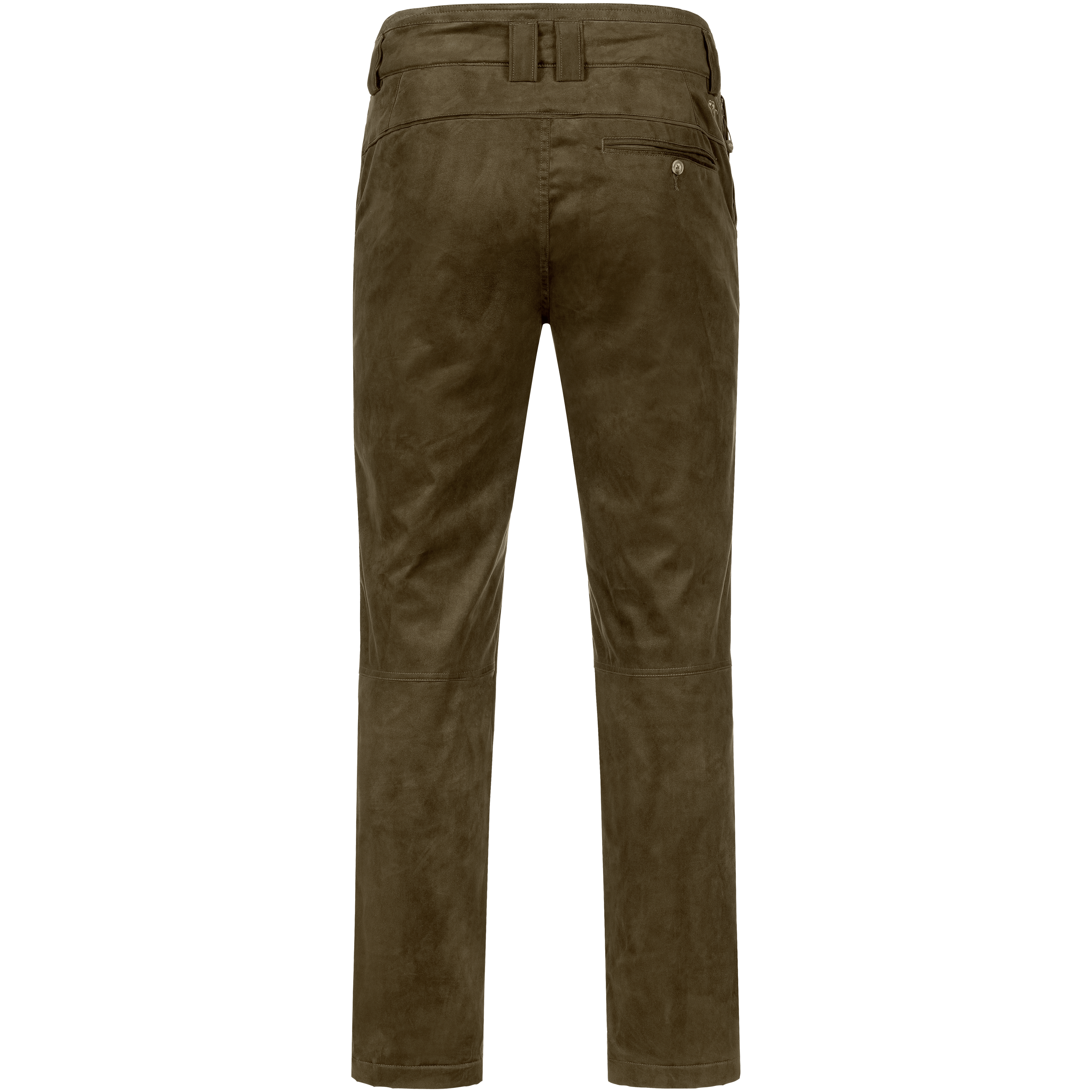 Marlon - Suede Trousers - Brown