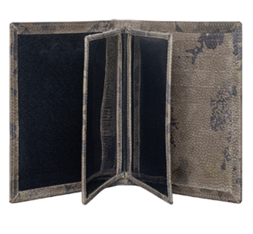 Camouflage Leather Document Holder