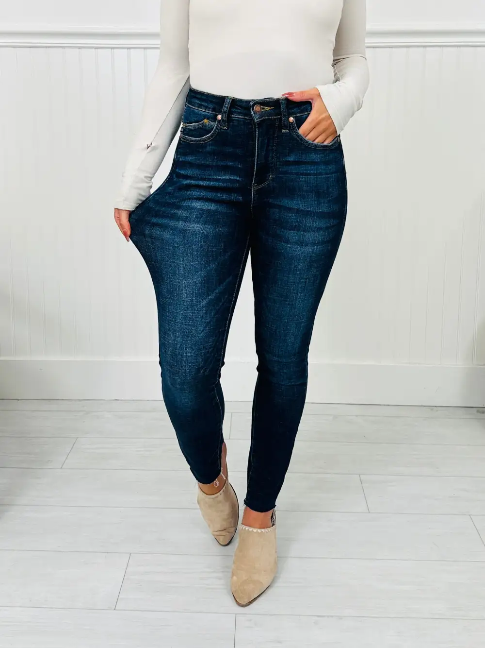 Judy Blue The Trifecta Tummy Control And Butt Lifting Skinny Jeans