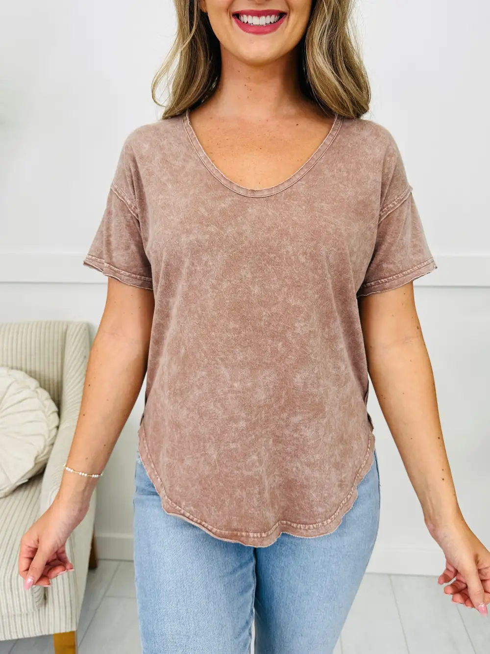 Tone it Down Top- Multiple Colors!