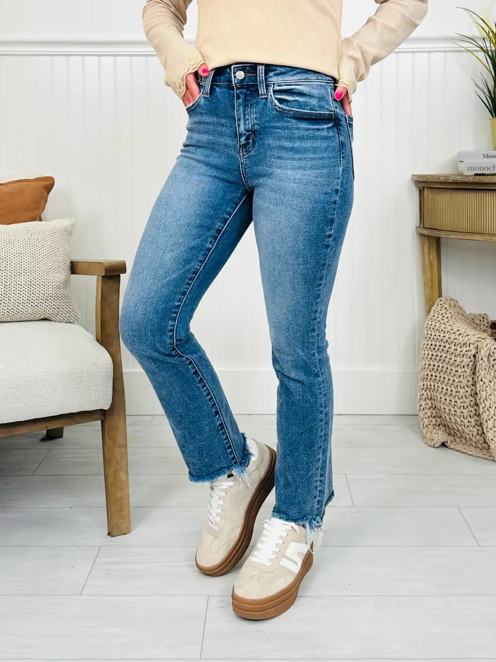 Come Out On Top Cropped Jeans