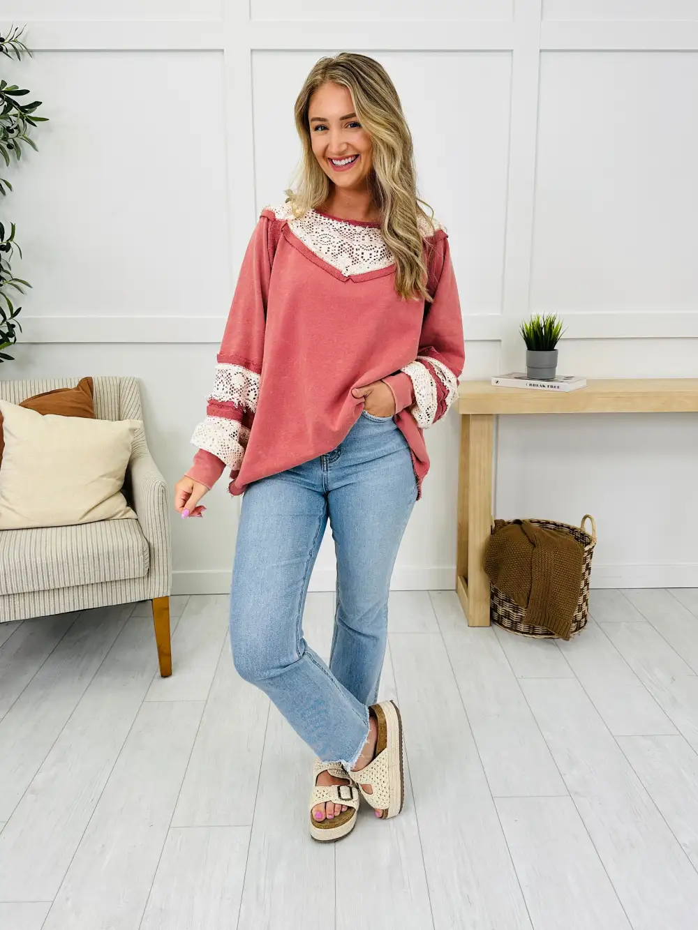 Whispers of Lace Top