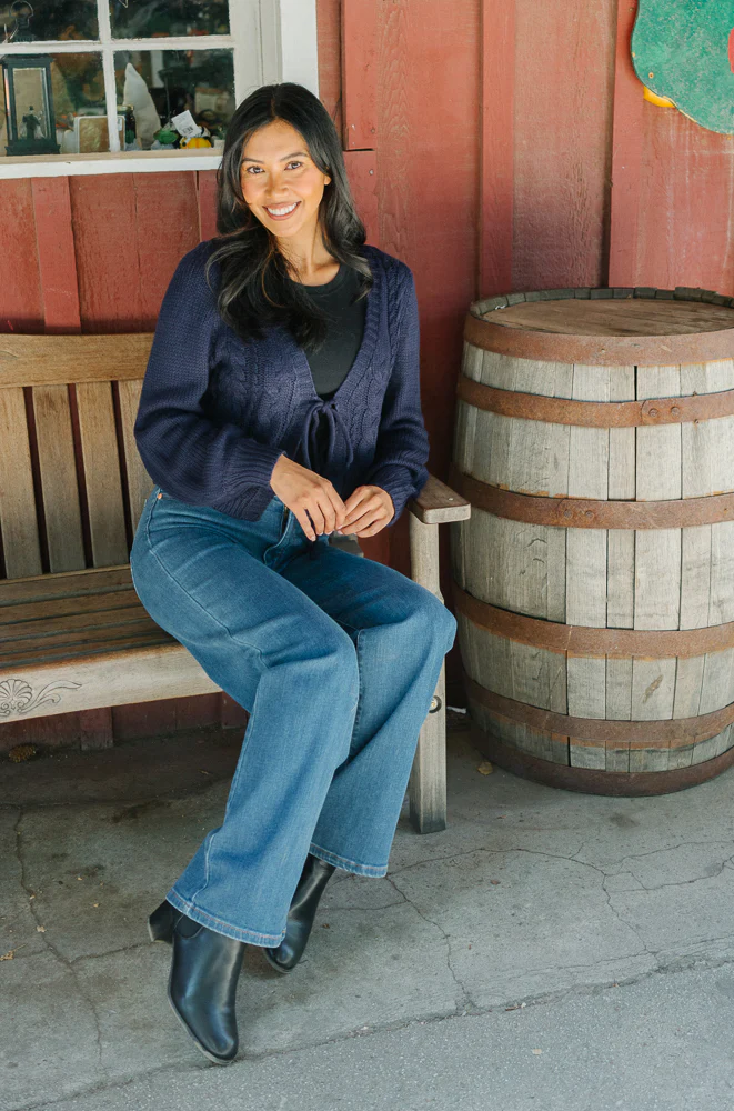 Katie High Rise Vintage Classic Wide Leg