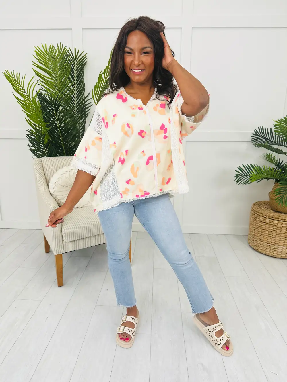 Fringe On The Edge Top