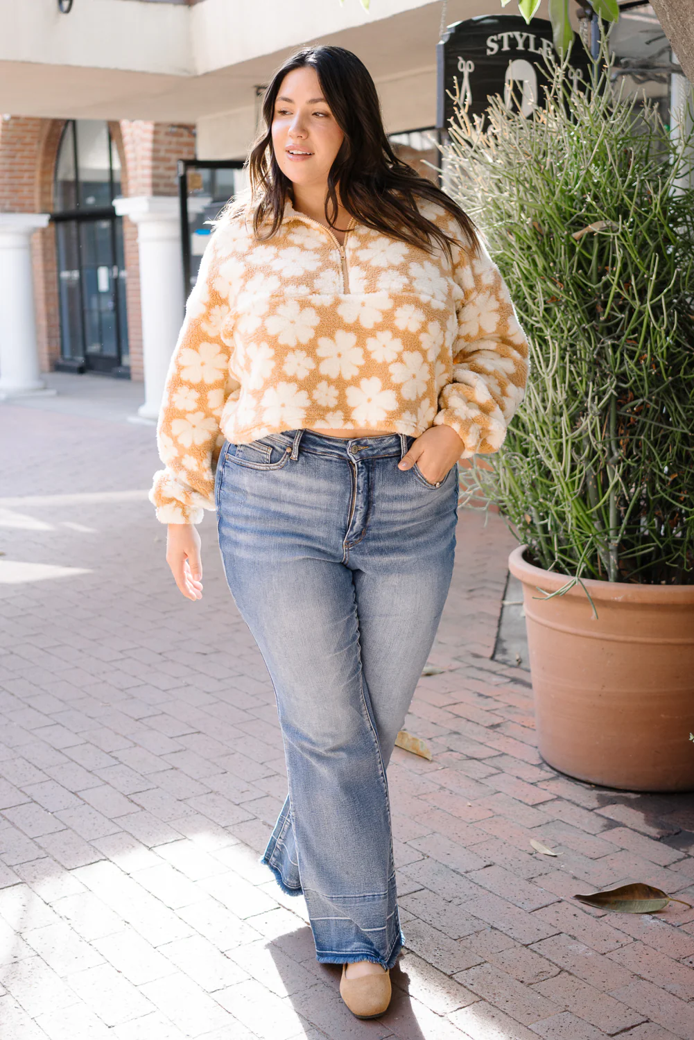 Giselle Tummy Control Release Hem Flare - PLUS