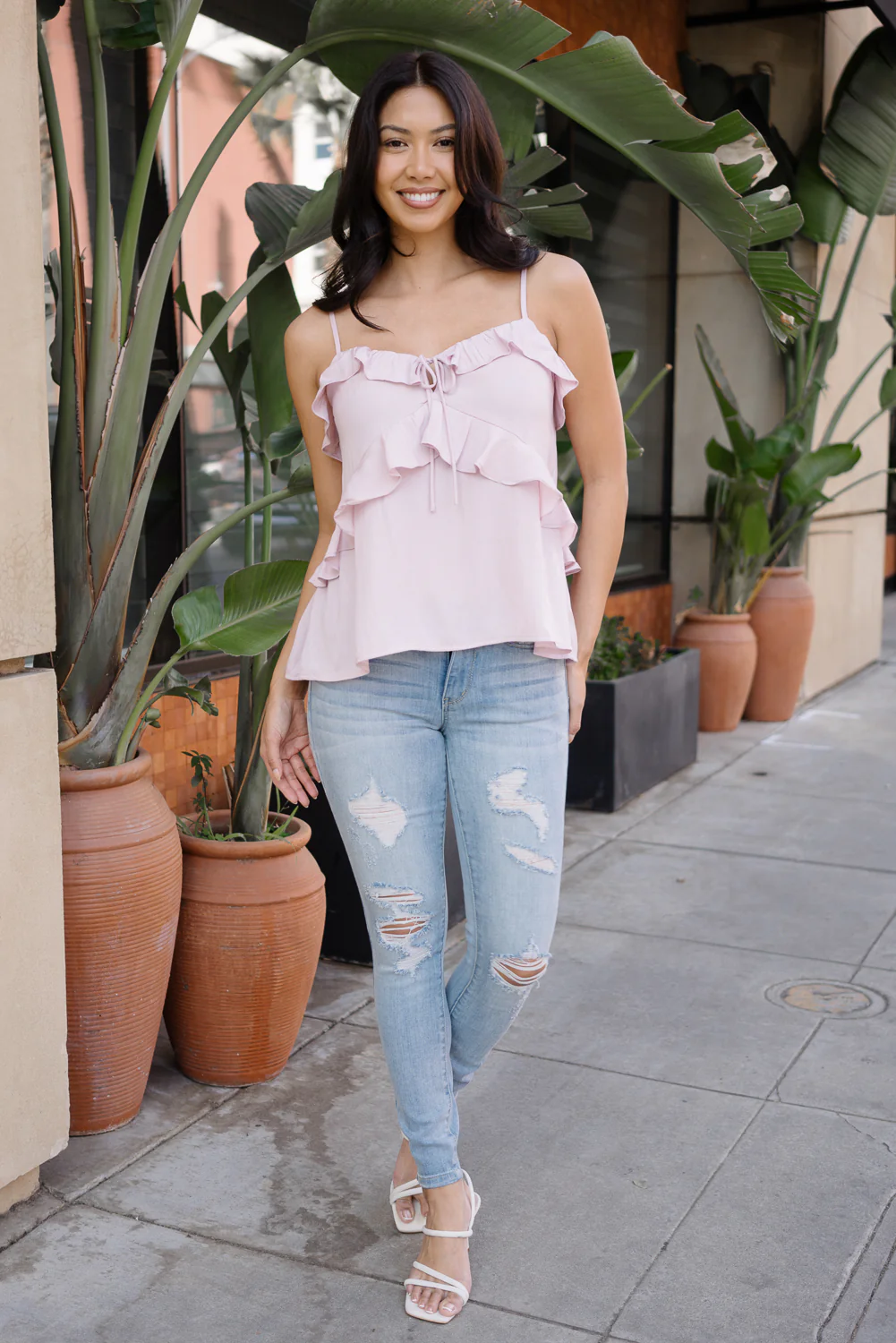 Darla Distressed Skinny Jeans