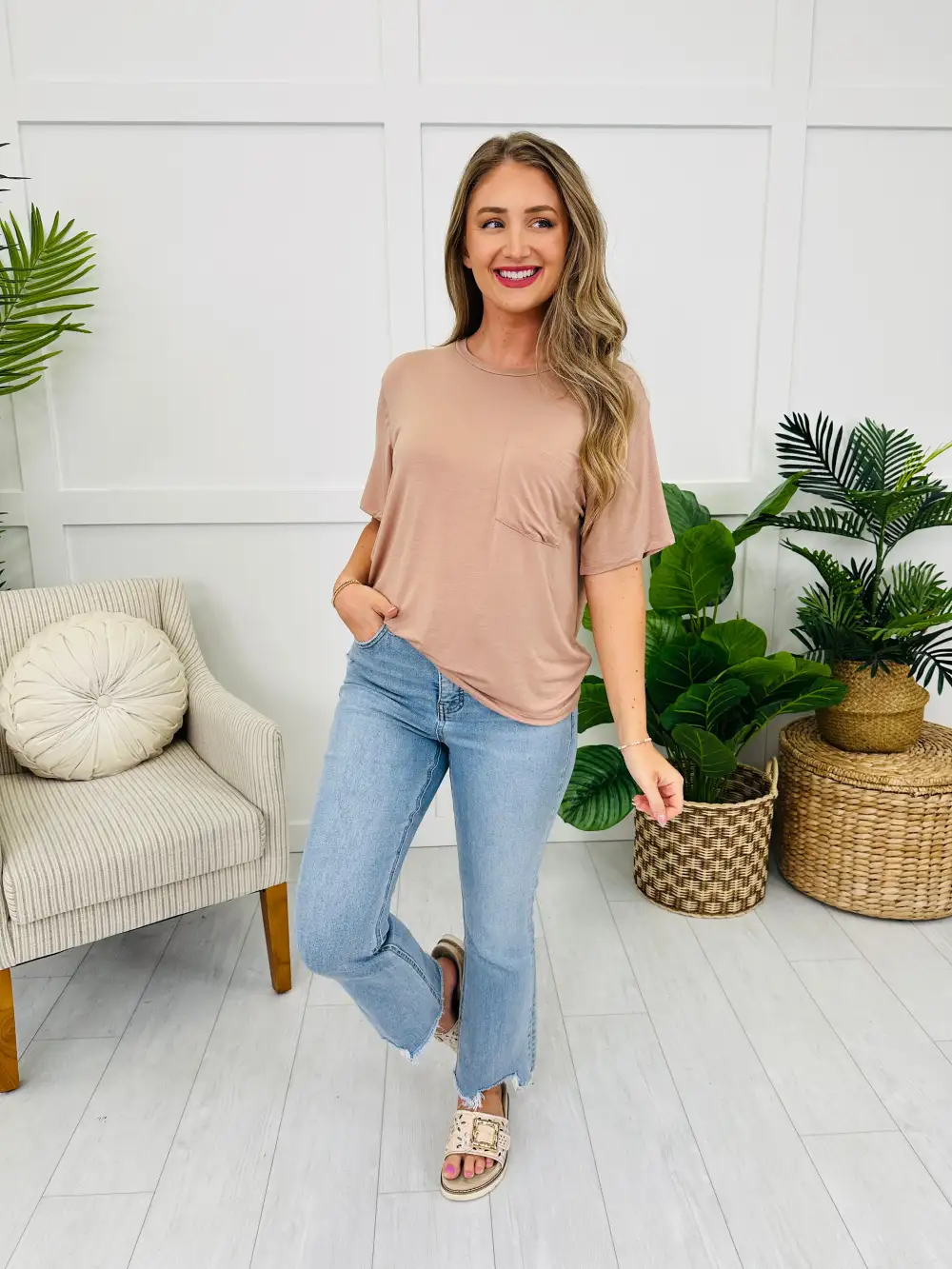 Staple And Stitch Top- Multiple Colors!