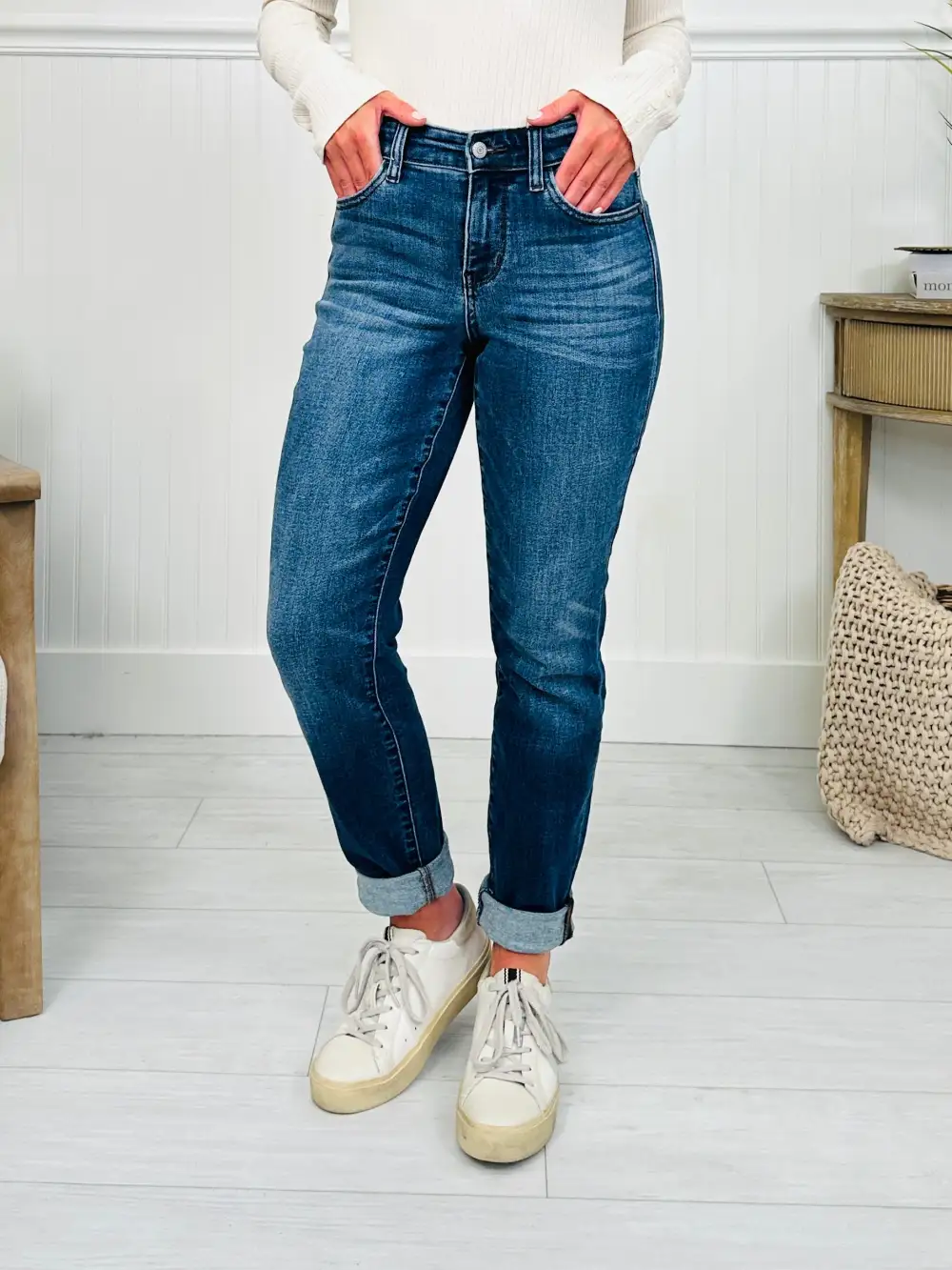 Judy Blue Plus/Reg Simply Perfect Non Distressed Slim Fit Jeans