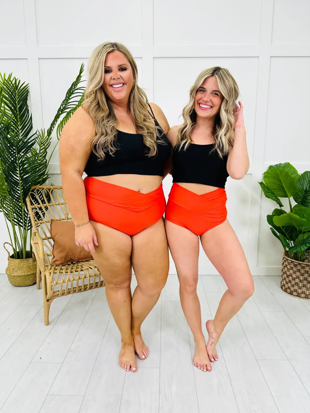 The Morgan Swim Top in Black