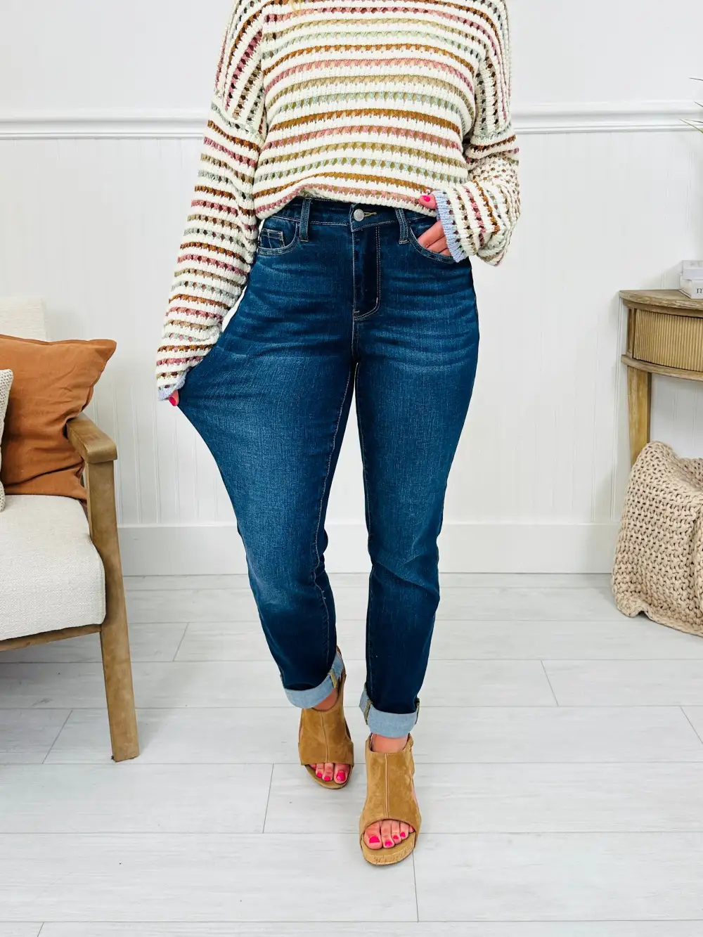 Judy Blue The Coolest Boyfriend Jeans