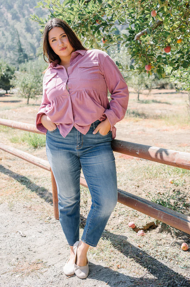 Abbey Relaxed Fit in Vintage Wash - PLUS