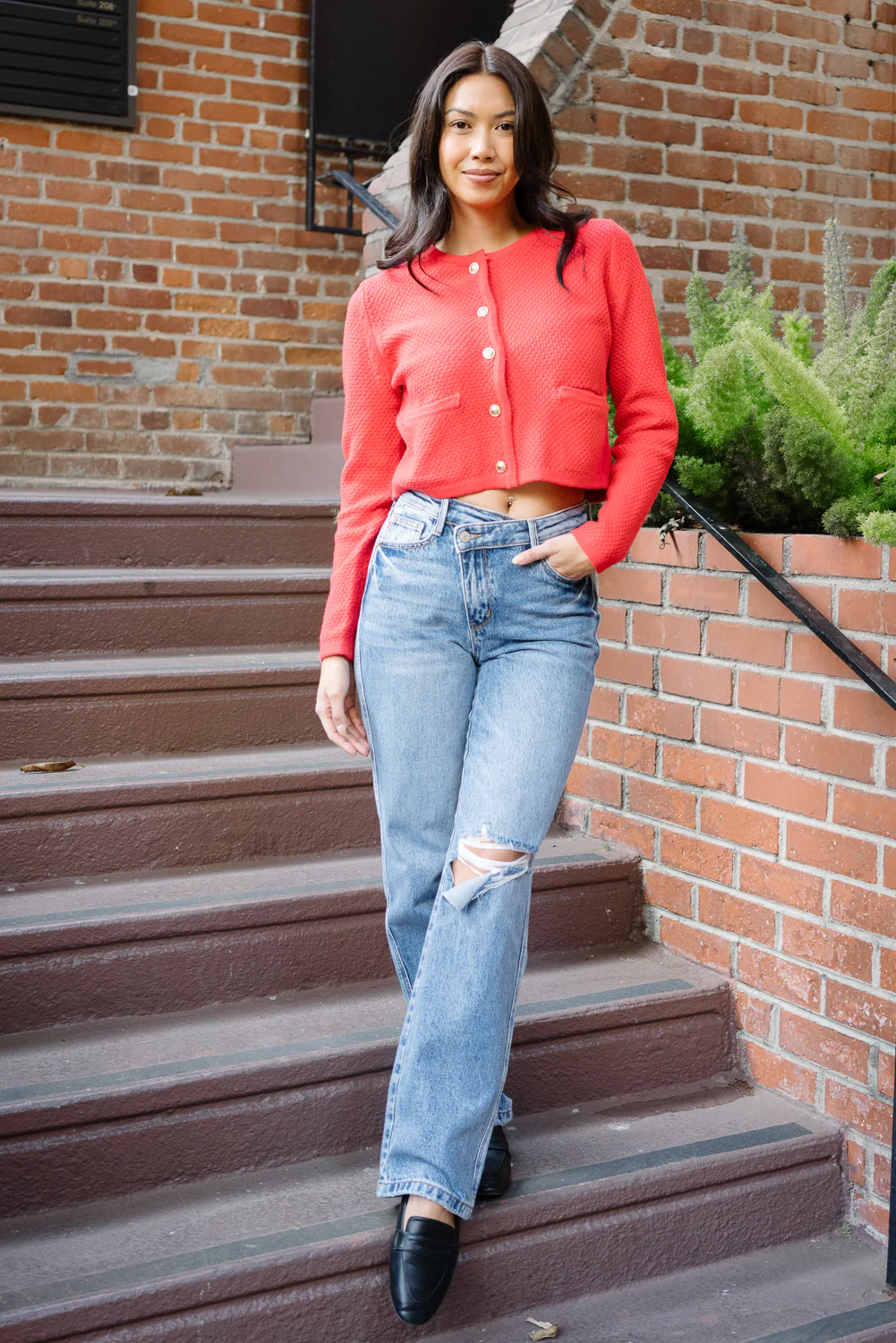 Carolyn High Rise Rigid Magic Dad Jeans