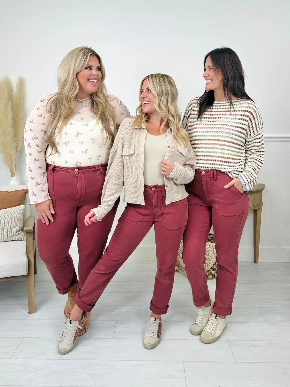 Judy Blue Wine Down Weekender Jeans