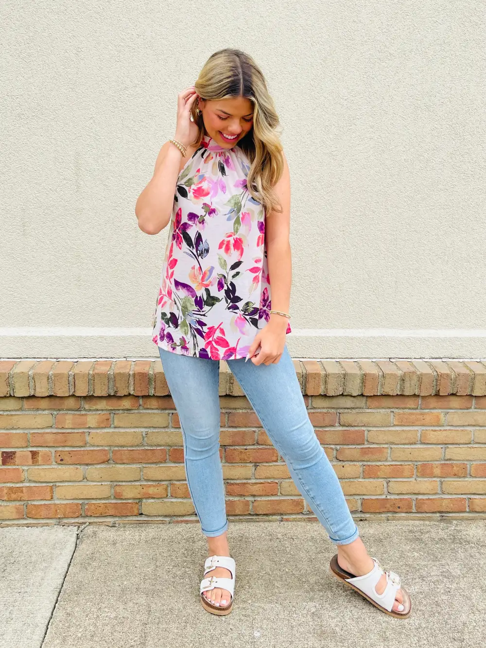 Taupe Tranquility Top