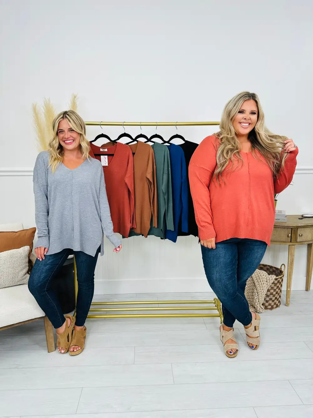 Fall Feels Sweater- Multiple Colors!