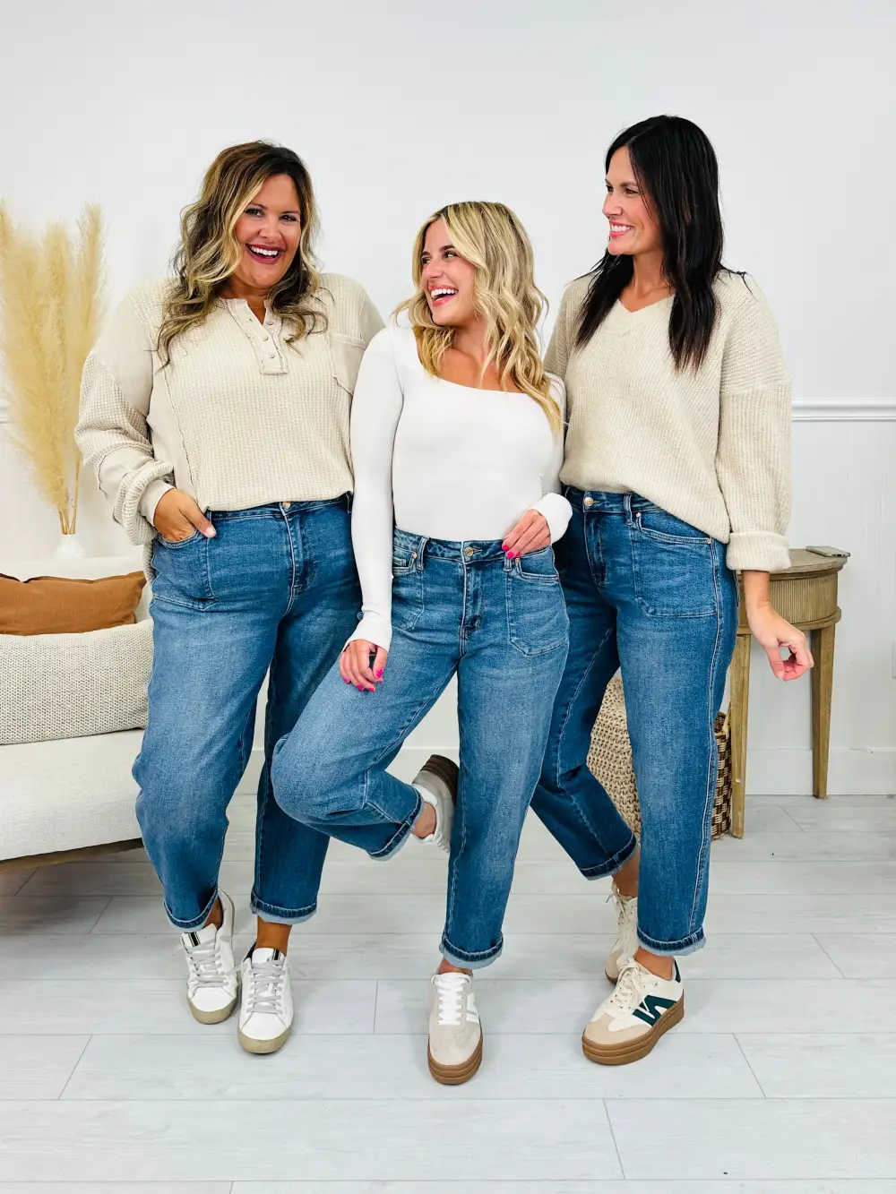 Judy Blue Be Better Barrel Jeans