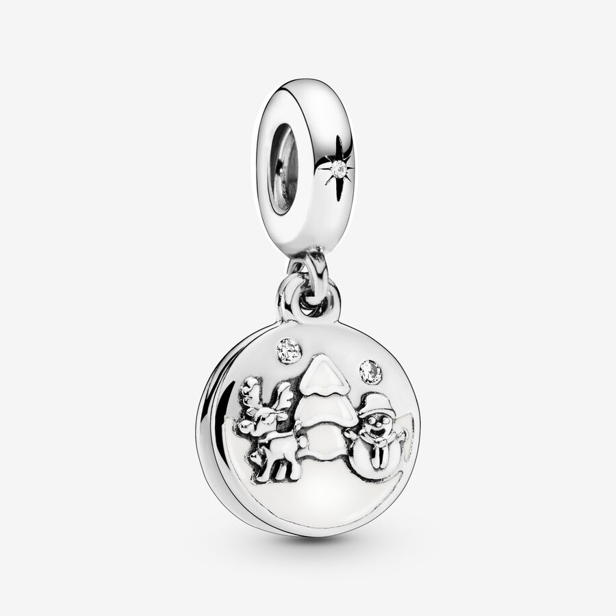 Snowy Scene Dangle Charm