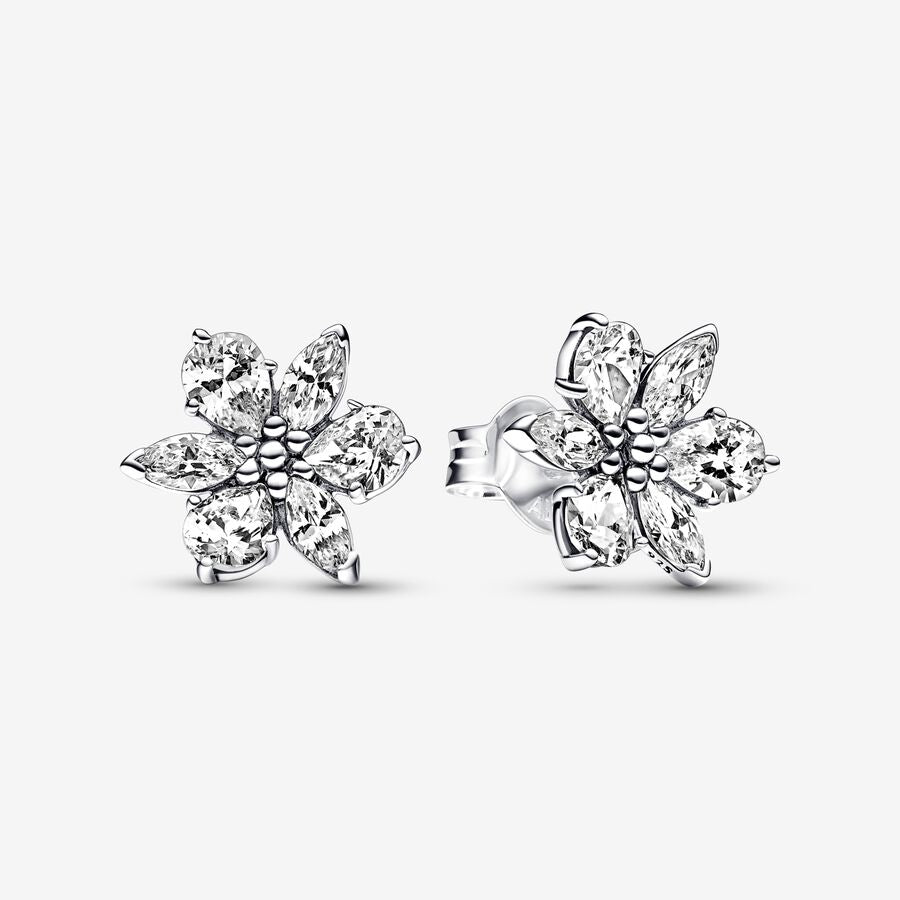 Sparkling Herbarium Cluster Stud Earrings