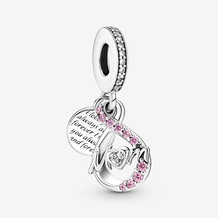 Mom Infinity Paevacute Double Dangle Charm