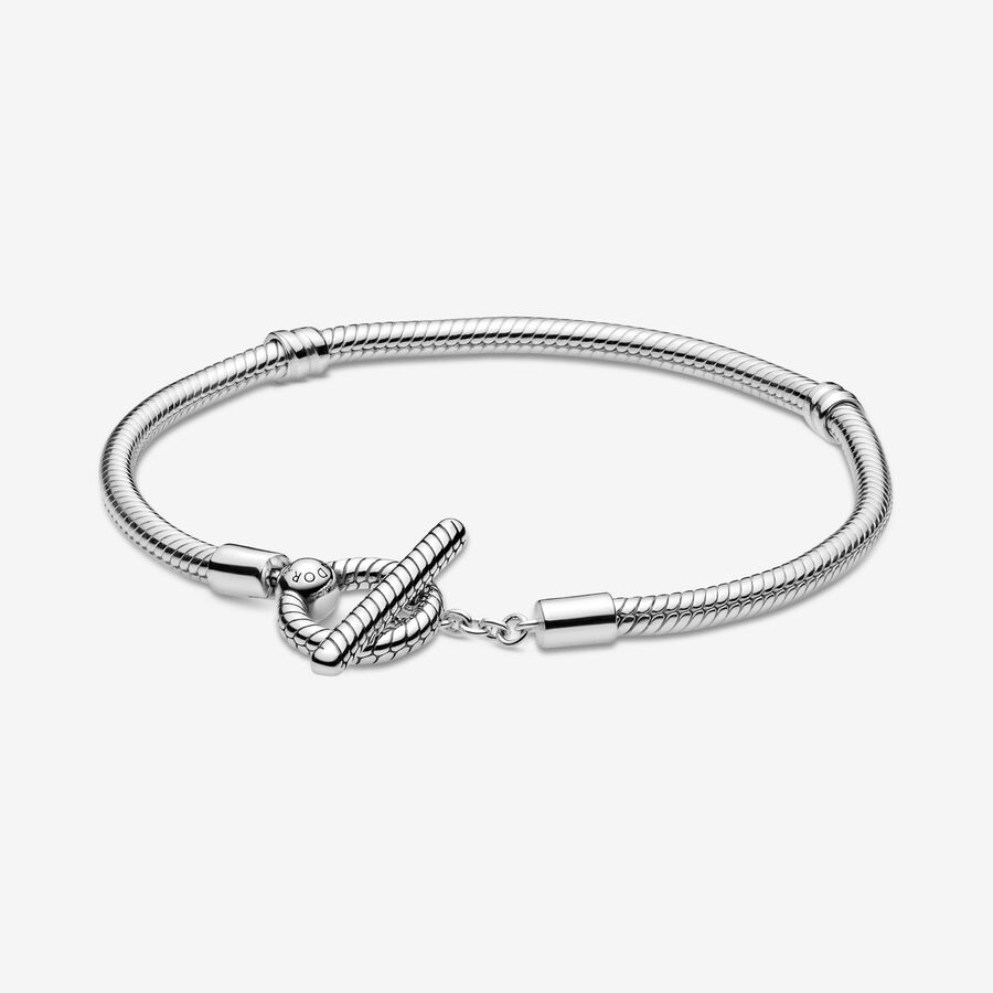 Moments T-Bar Snake Chain Bracelet
