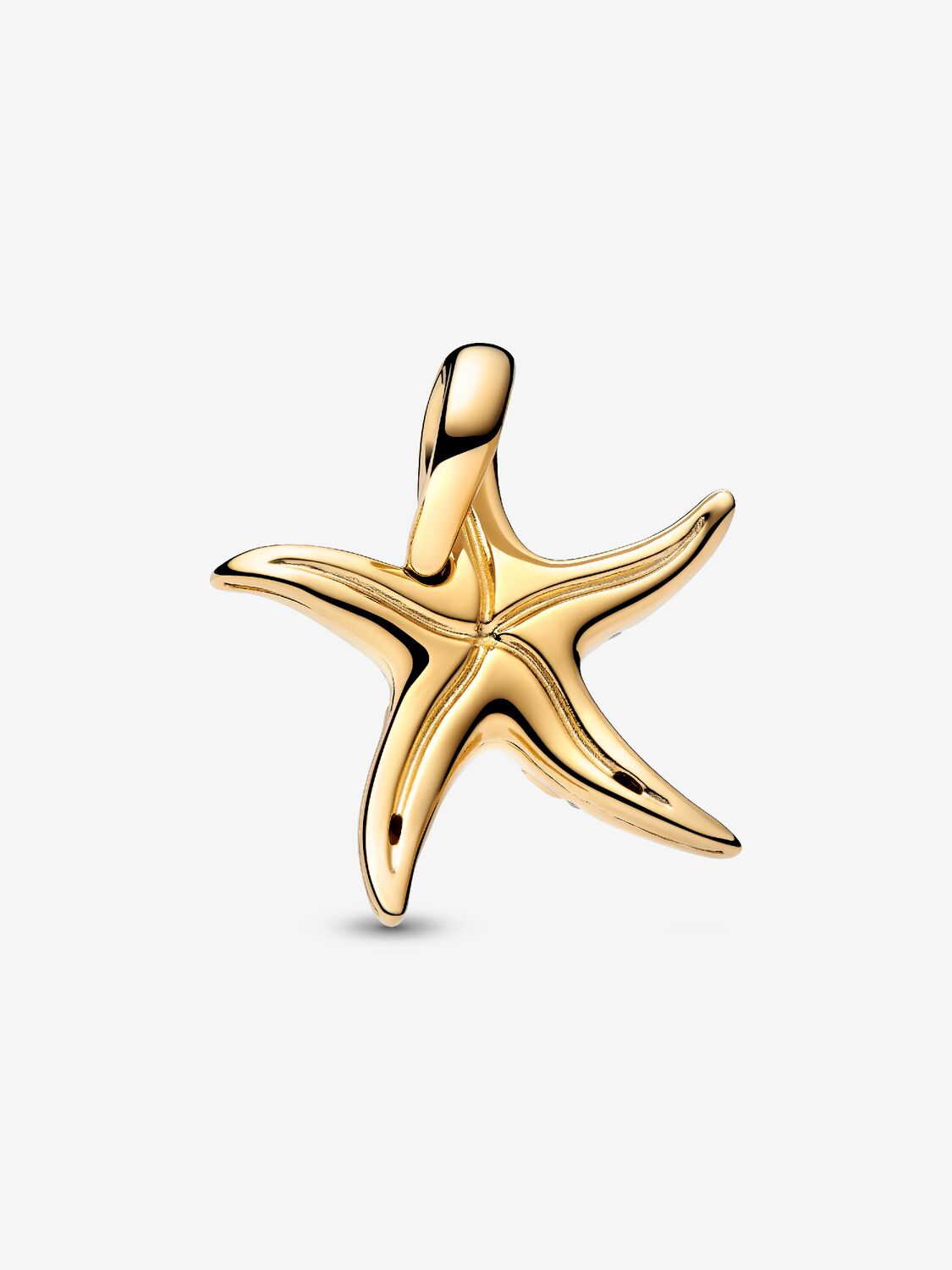 Sparkling Blue Starfish Dangle Charm