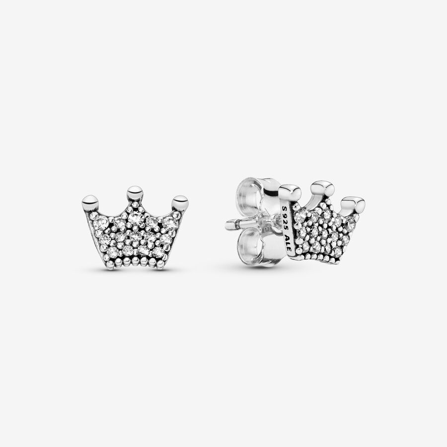 Crown Stud Earrings