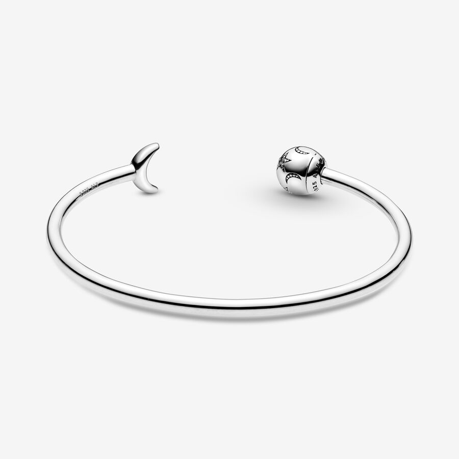 Moments Moon & Stars Open Bangle