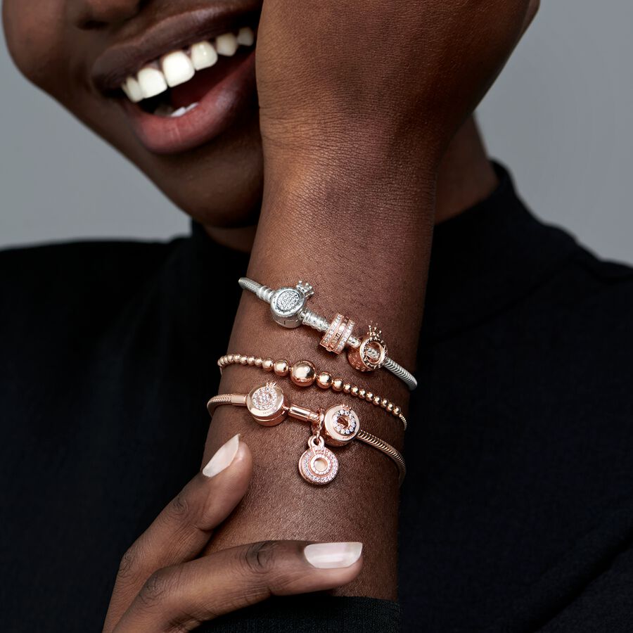 String of Beads Slider Bracelet