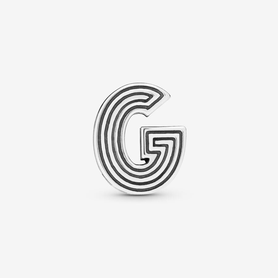 Reflexions Letter G Clip Charm
