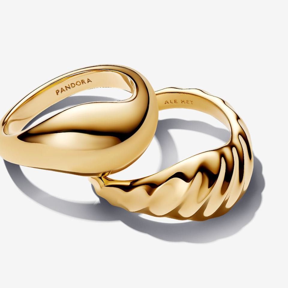 Rippled Stacking Rings