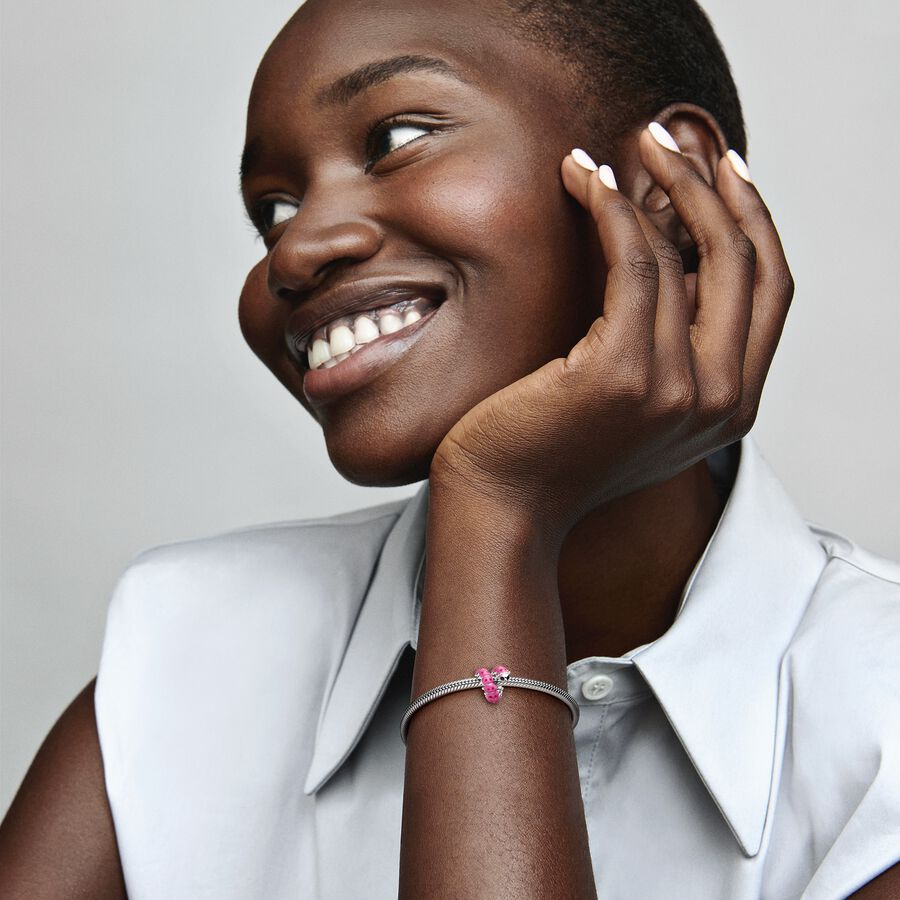 Cute Curled Caterpillar Charm