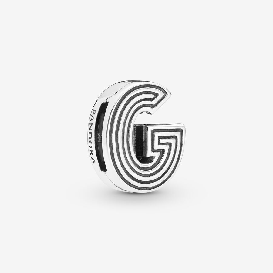Reflexions Letter G Clip Charm