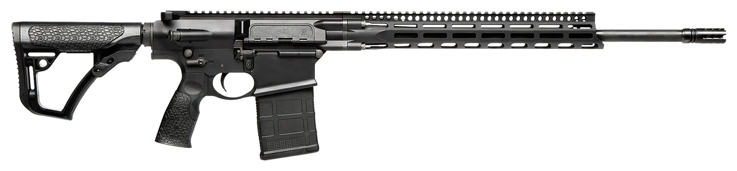 Daniel Defense 0216530063047 DD5 V5 6.5 Creedmoor 20 20+1 Black Hard Coat Anodized 6 Position w/SoftTouch Overmolding Stock MLOK - CLB Guns