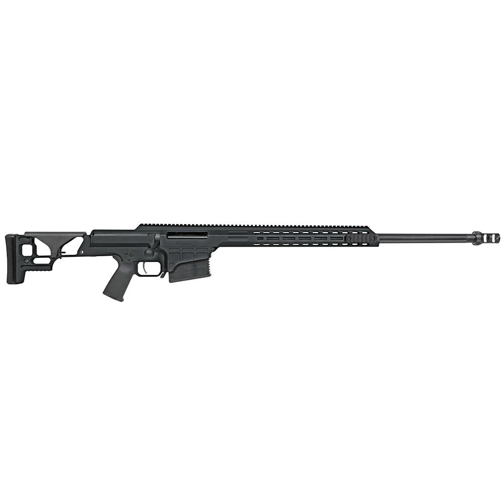 Barrett SMR MRAD Fixed Stock Rifle .300 Norma Magnum 10rd Magazine(1) 26 Fluted Barrel Black Finish - CLB Guns