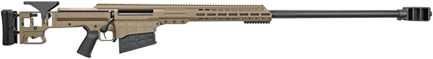 Barrett 19612 MRAD ELR 416 Barret 10+1 36 Fluted Barrel, FDE, M-Lok Handguard, Folding Adj. Stock, Magpul Grip, Adj. Match Grade Trigger, Muzzle Brake - CLB Guns