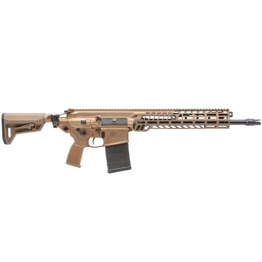 Sig Sauer MCX Spear Rifle .308 Win 20rd Magazine 16 Barrel FDE - CLB Guns