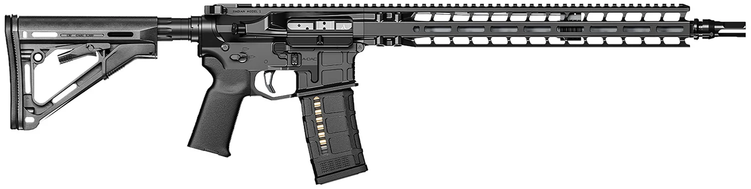 RADIAN WEAPONS R0041 Model 1 223 Wylde 16 Rifle 30+1 Radian Black Cerakote Black Magpul Collapsible Magpul - CLB Guns