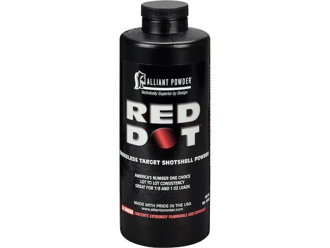 Alliant Red Dot Smokeless Gun Powder in stock