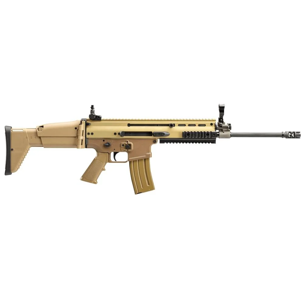FN SCAR 16S NRCH Rifle 5.56x45mm 10rd Magazine 16.25 Barrel FDE - CLB Guns